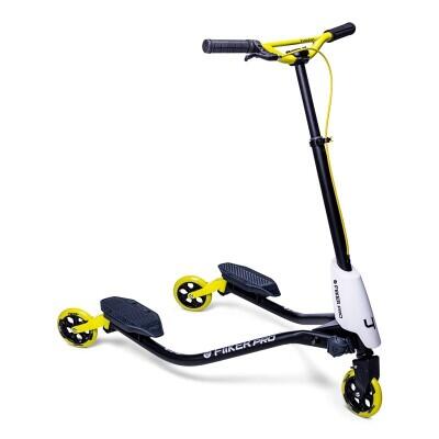 PATINETE 3 RUEDAS PARA NI OS YVOLUTION YFLIKER PRO NEGRO