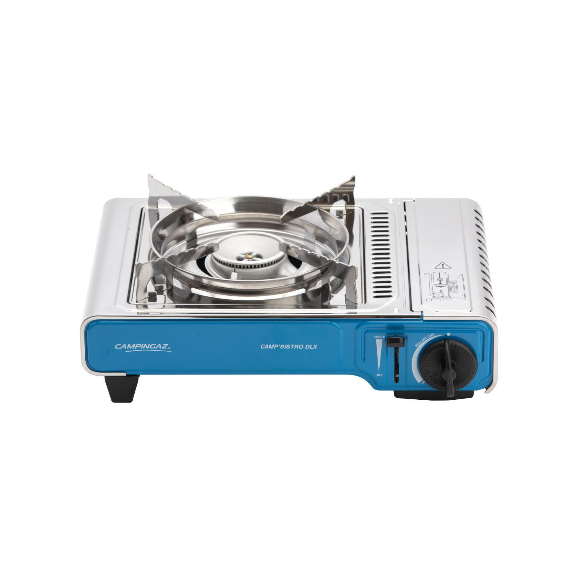 Campingaz - Campingaz Camp'bistro Dlx Réchaud 1 Brûleur 2,2 Kw - Réchaud - Bleu|gris - No Size - Decathlon