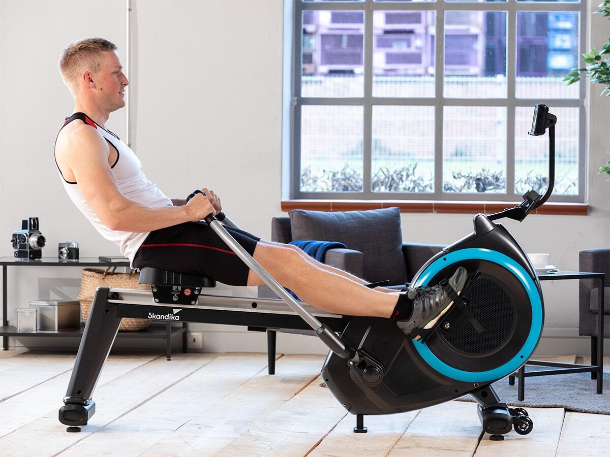 Máquina de remo Nordlys - Fitness - brazos giratorios - rodamiento de bolas 3D 6/8