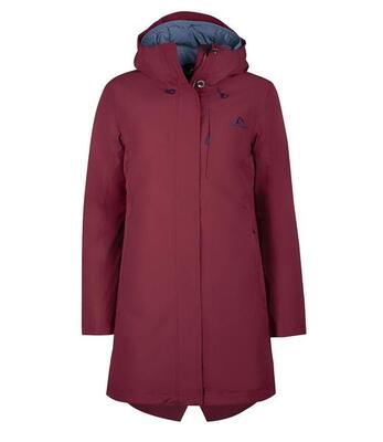 Damen 3in1 Mantel Skogafoss Grün