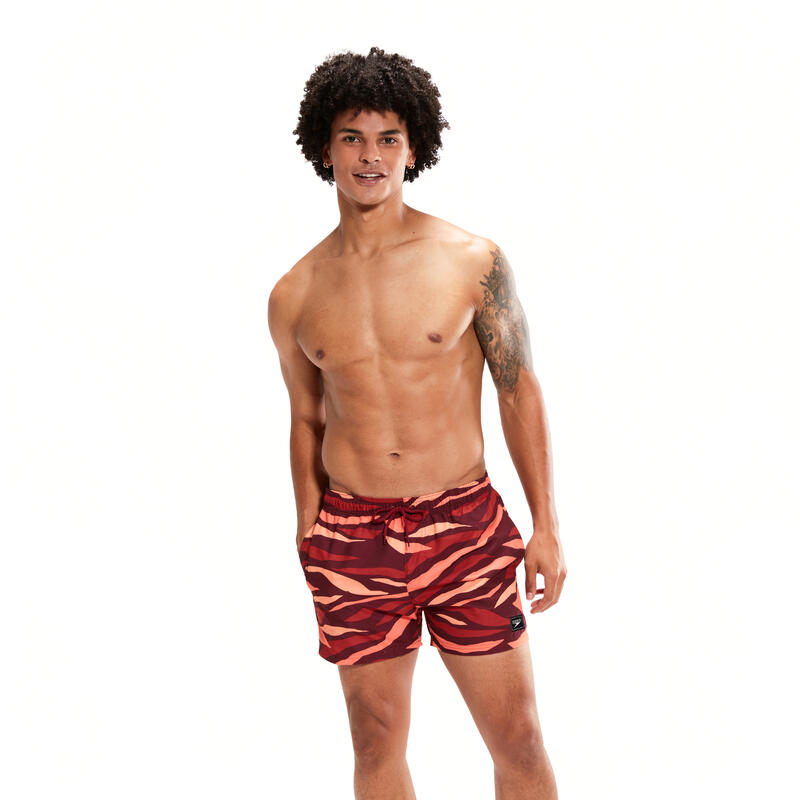 SUNNY BONDI MEN PRINTED WATERSHORT - RED