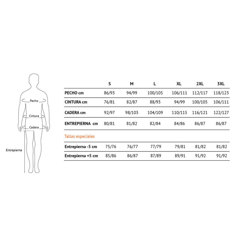 Pantalón corto para Hombre Trangoworld Limut th Marrón