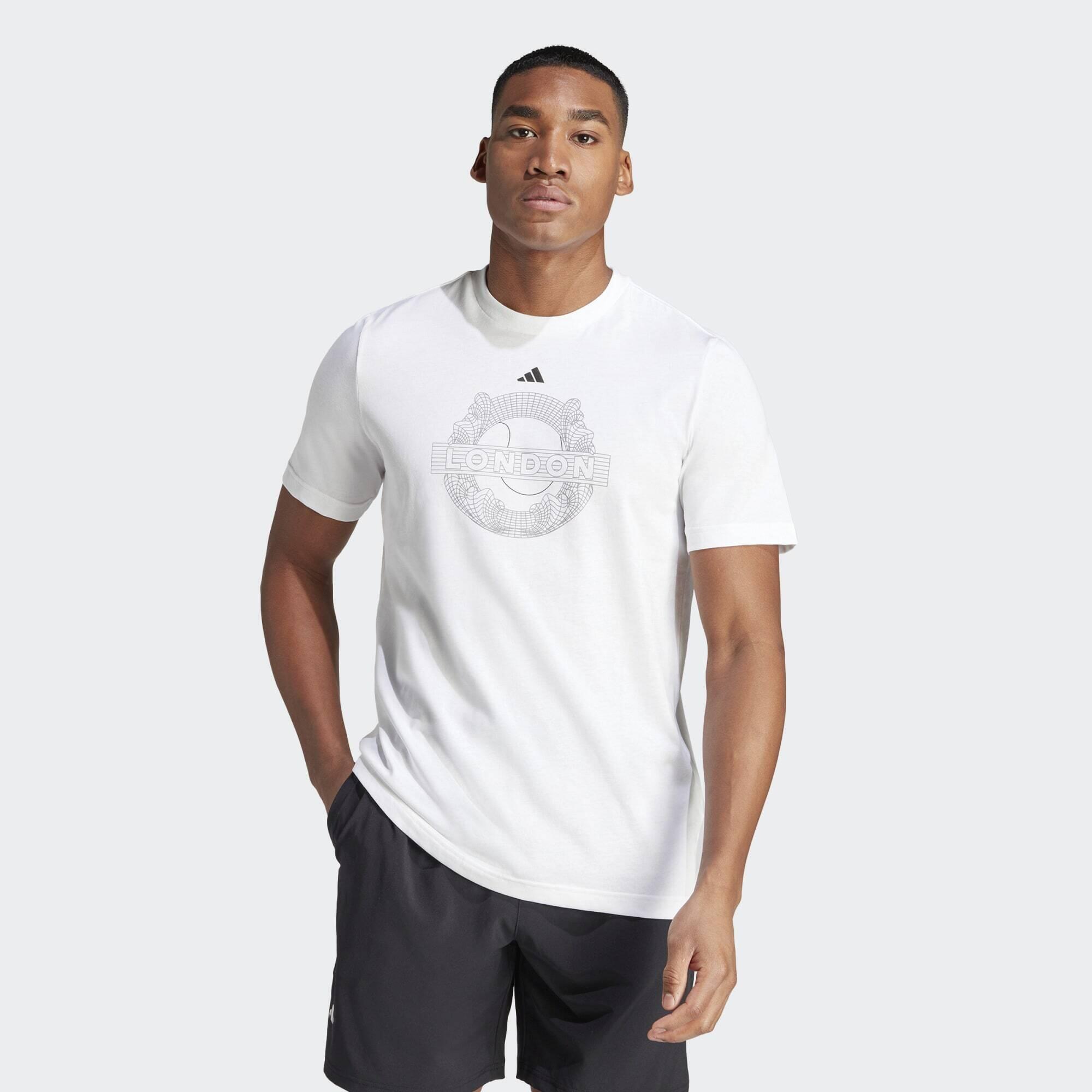 ADIDAS AEROREADY Tennis Graphic T-shirt
