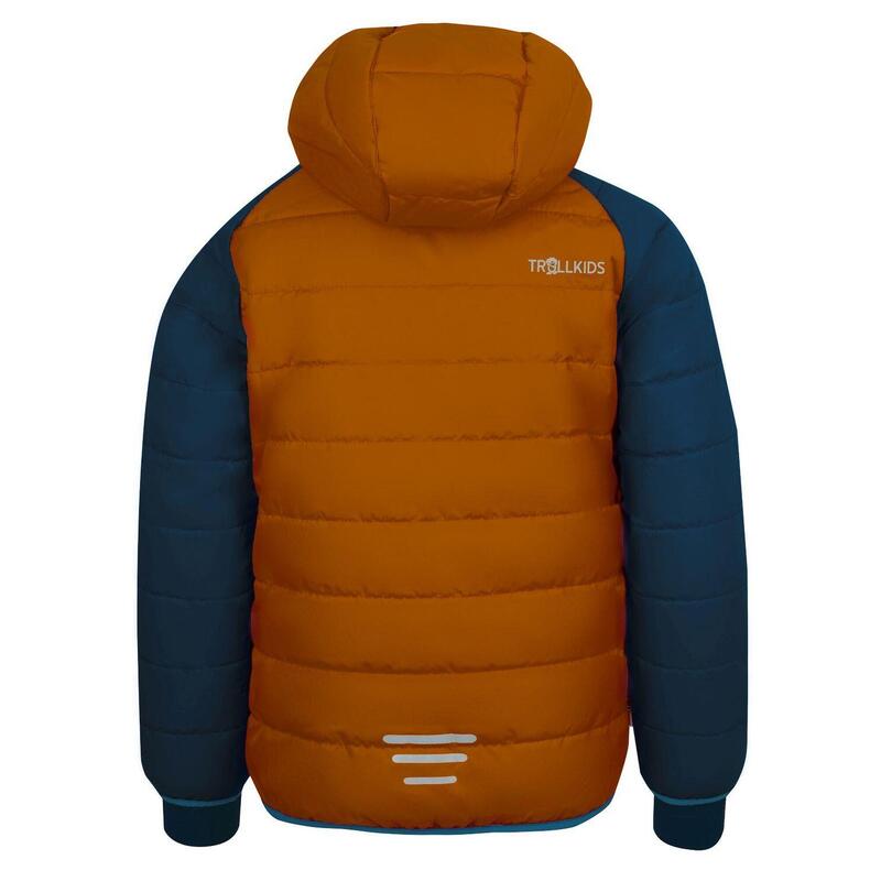 Kinder Winterjacke Hafjell XT Nachtblau/Zimt/Dunkelblau