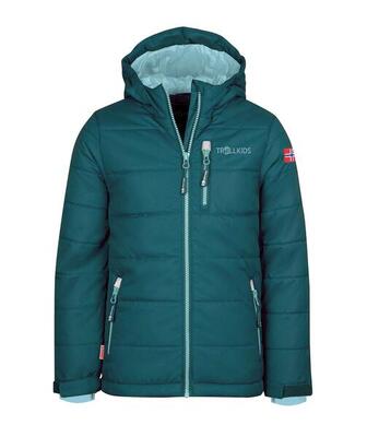 Kinder Winterjacke Hemsedal Teal/Aqua