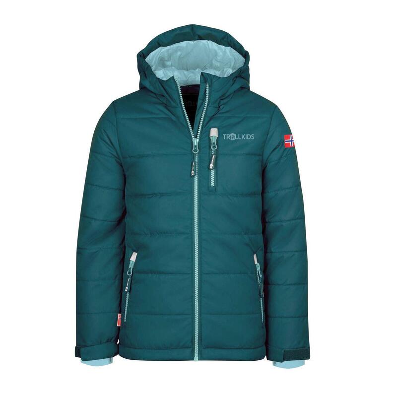 Veste d'hiver pour enfants Hemsedal Teal/Aqua