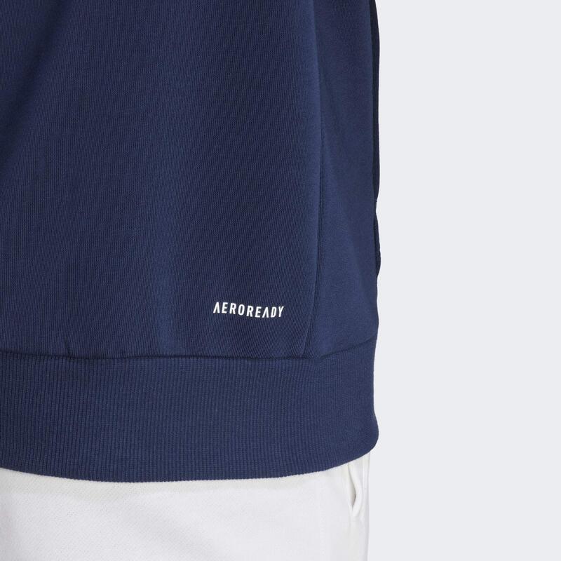 Veste à capuche de tennis entièrement zippée Club Teamwear