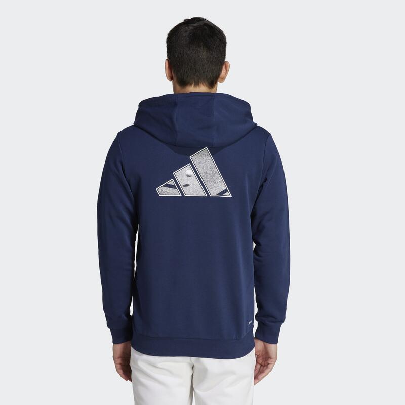 Veste à capuche de tennis entièrement zippée Club Teamwear