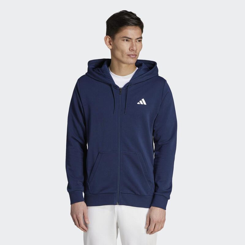 Veste à capuche de tennis entièrement zippée Club Teamwear