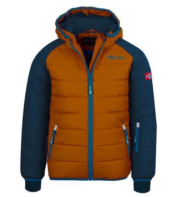 Kinder Winterjacke Hafjell XT Mitternachtsblau / Hellgrün