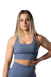 Brassière De Sport Côtelée v2 Plum Rouge