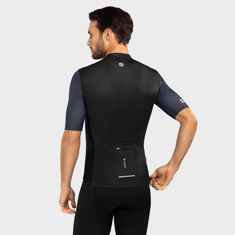 Camisola manga curta Ciclismo SIROKO M2 Bregenz Preto Homem