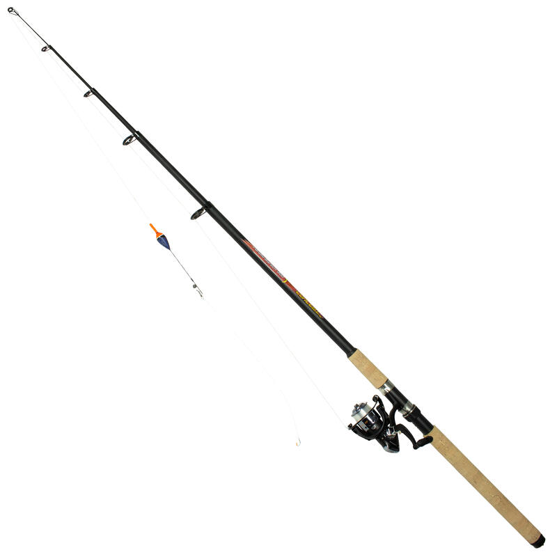 Canna da pesca | Set canna e mulinello | Trota e pesce persico | 300 cm