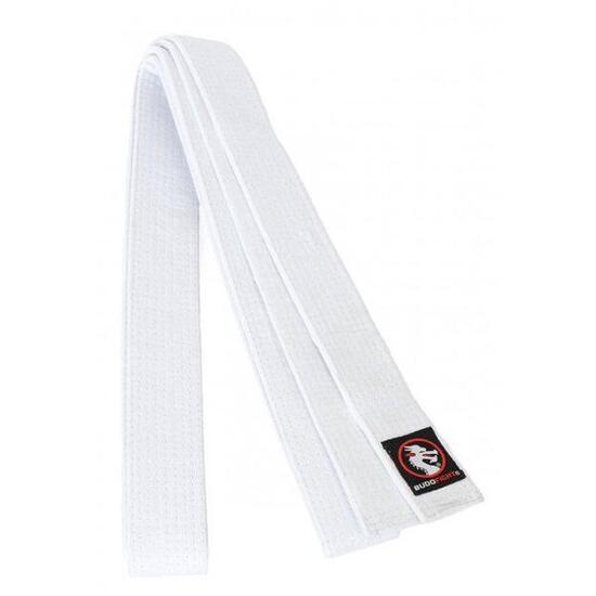 Ceinture piquée de judo blanche