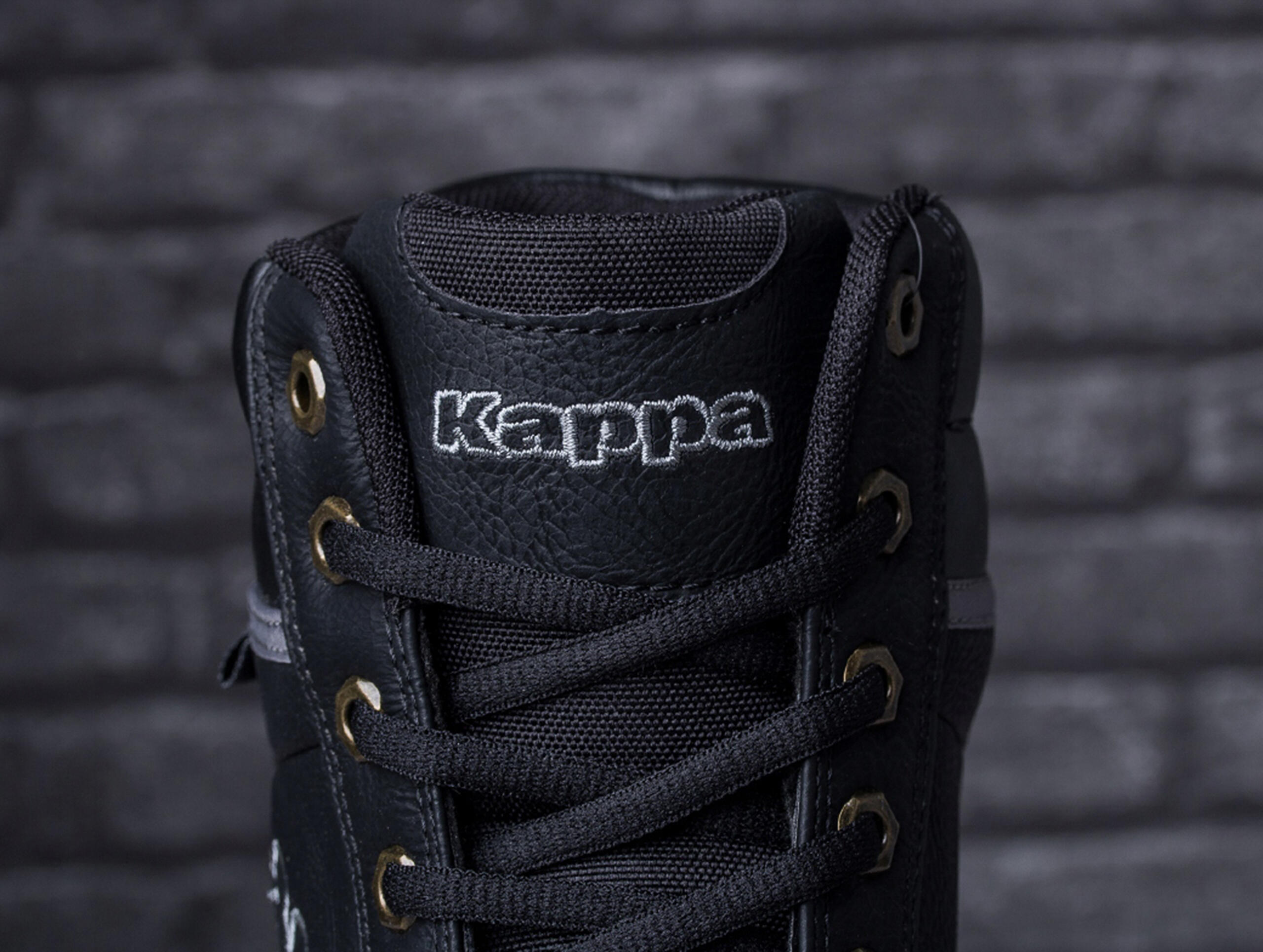 Kappa unisex schwarz Kurzschaft Stiefel Wanderstiefel 242075 5/7