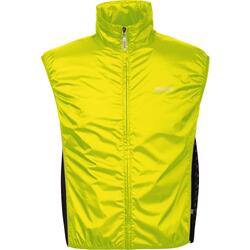 Fietsvest heren polyamide geel maat M