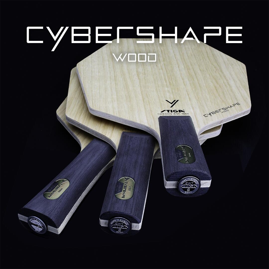 Raqueta de Ping Pong Madera Cybershape Wood - Master 6/7