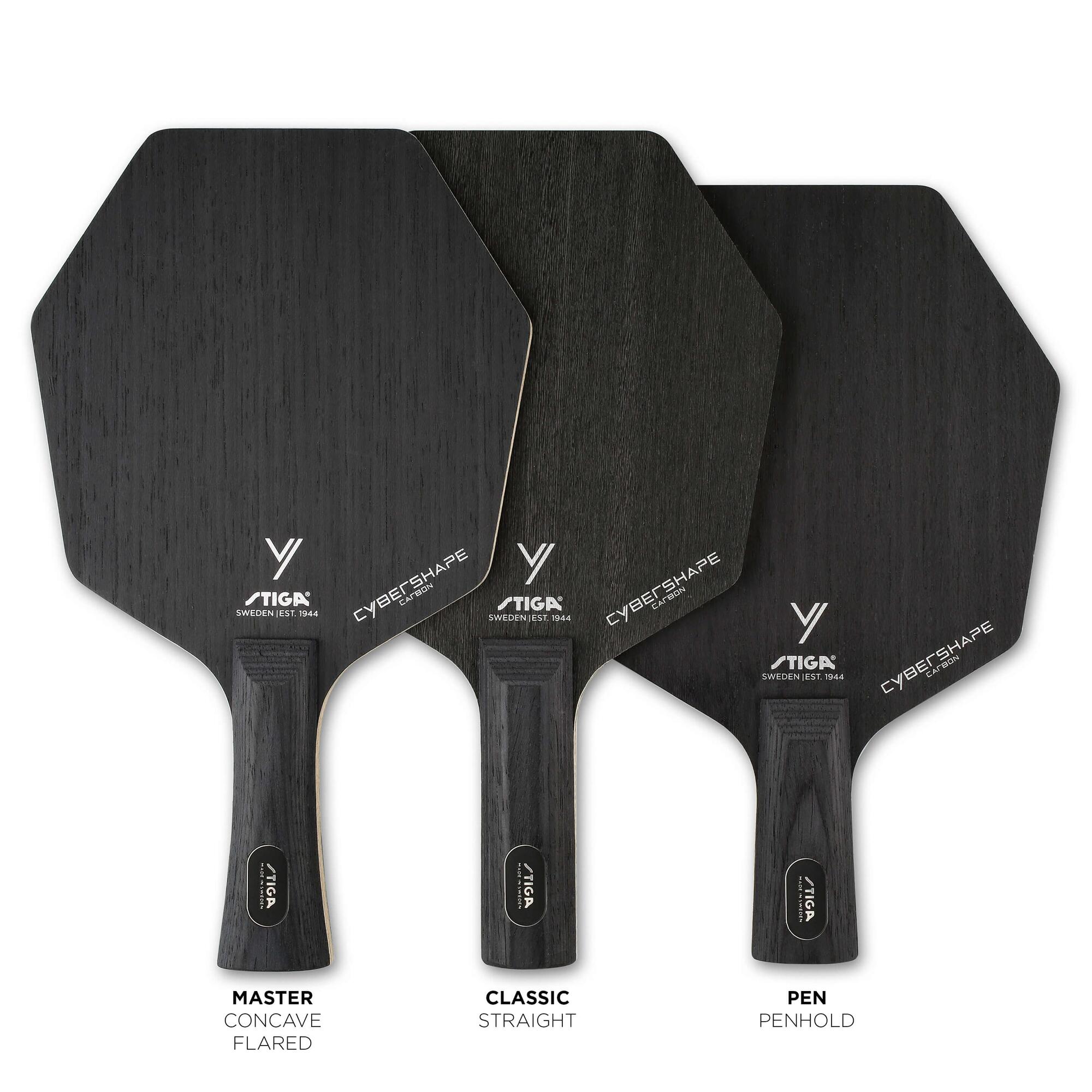 Raqueta de Ping Pong Madera Cybershape Carbon - Master 5/7