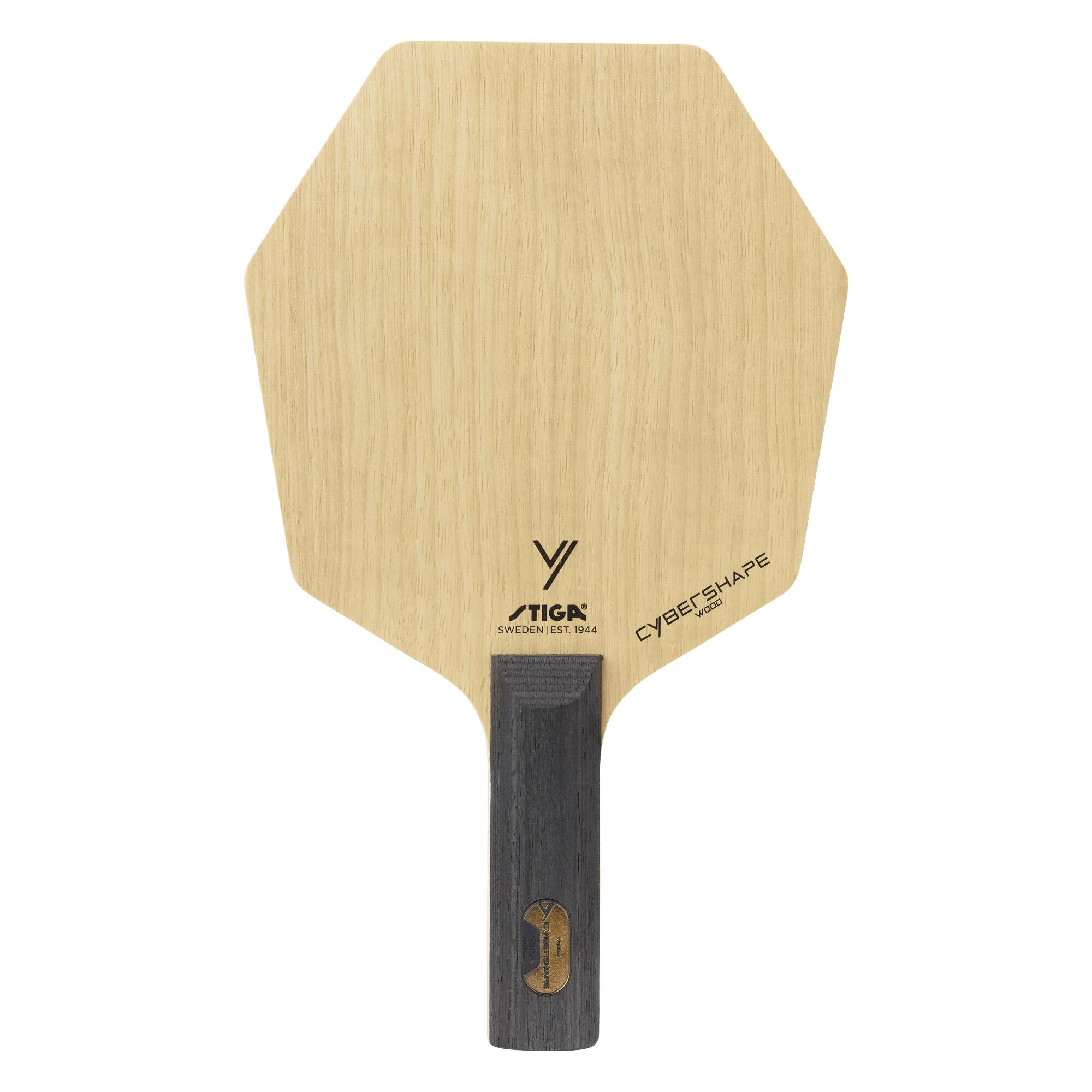 Stiga - Bois De Tennis De Table Cybershape Wood - Classic - Bois Raquette De Tennis De Table - Marron - Droit - Decathlon