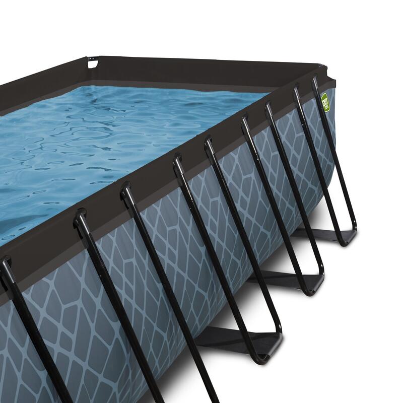 Piscine 540x250x122cm avec pompe filtrante