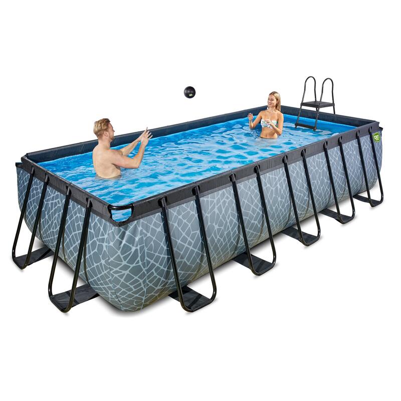 Piscine 540x250x122cm avec pompe filtrante