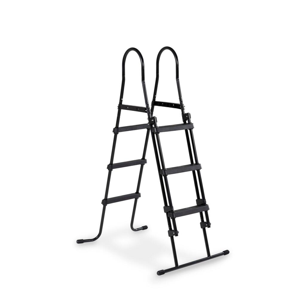 EXIT Pool Ladders for Frame Height of 35.83-42.13in – Black