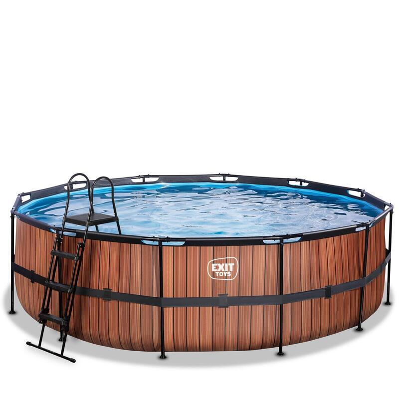 Piscine ø488x122cm avec pompe filtrante