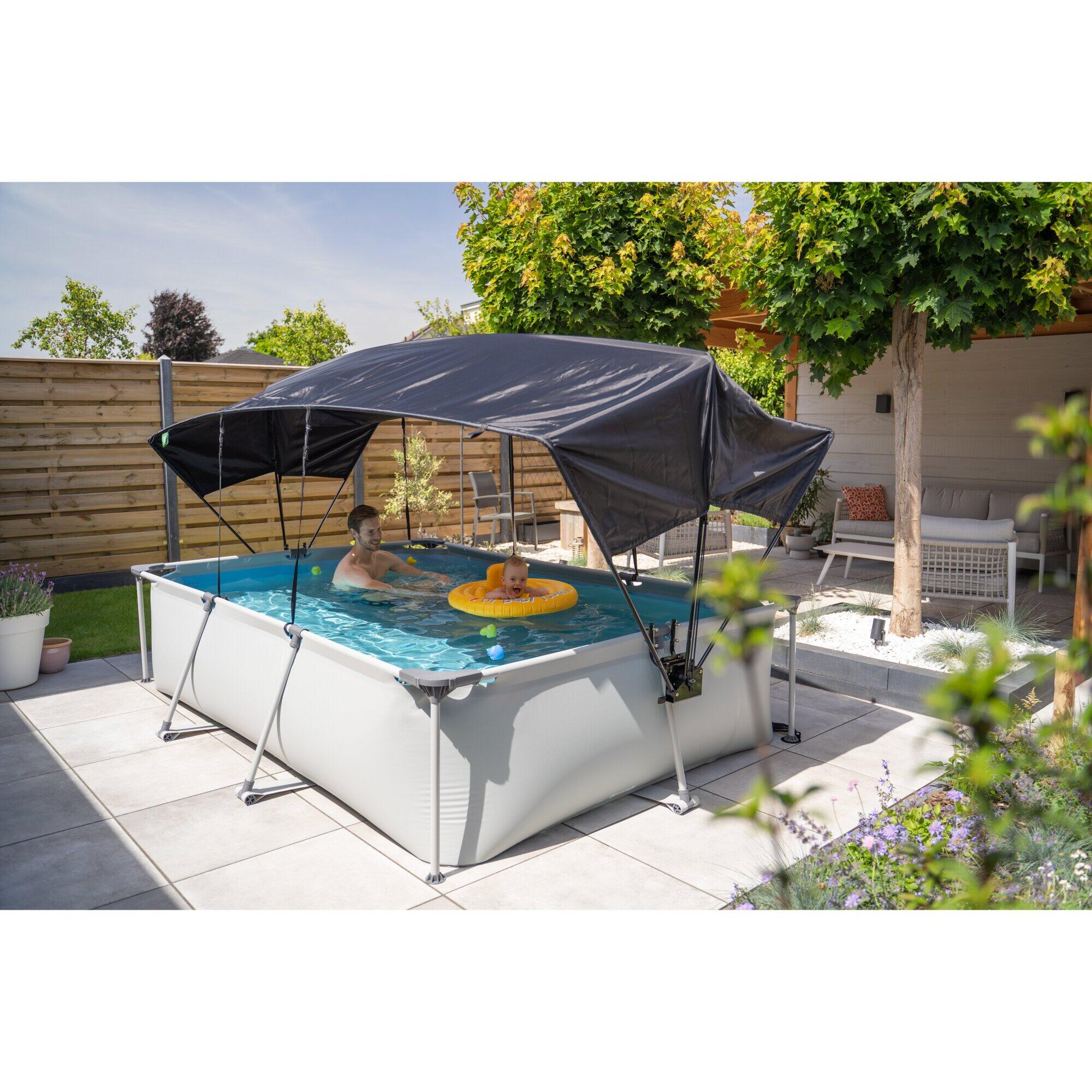 Voile d'ombrage piscine 300x200cm - universel 5/5