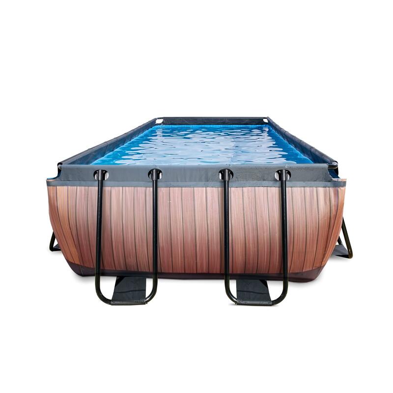 Piscine Wood 400x200cm avec pompe filtrante