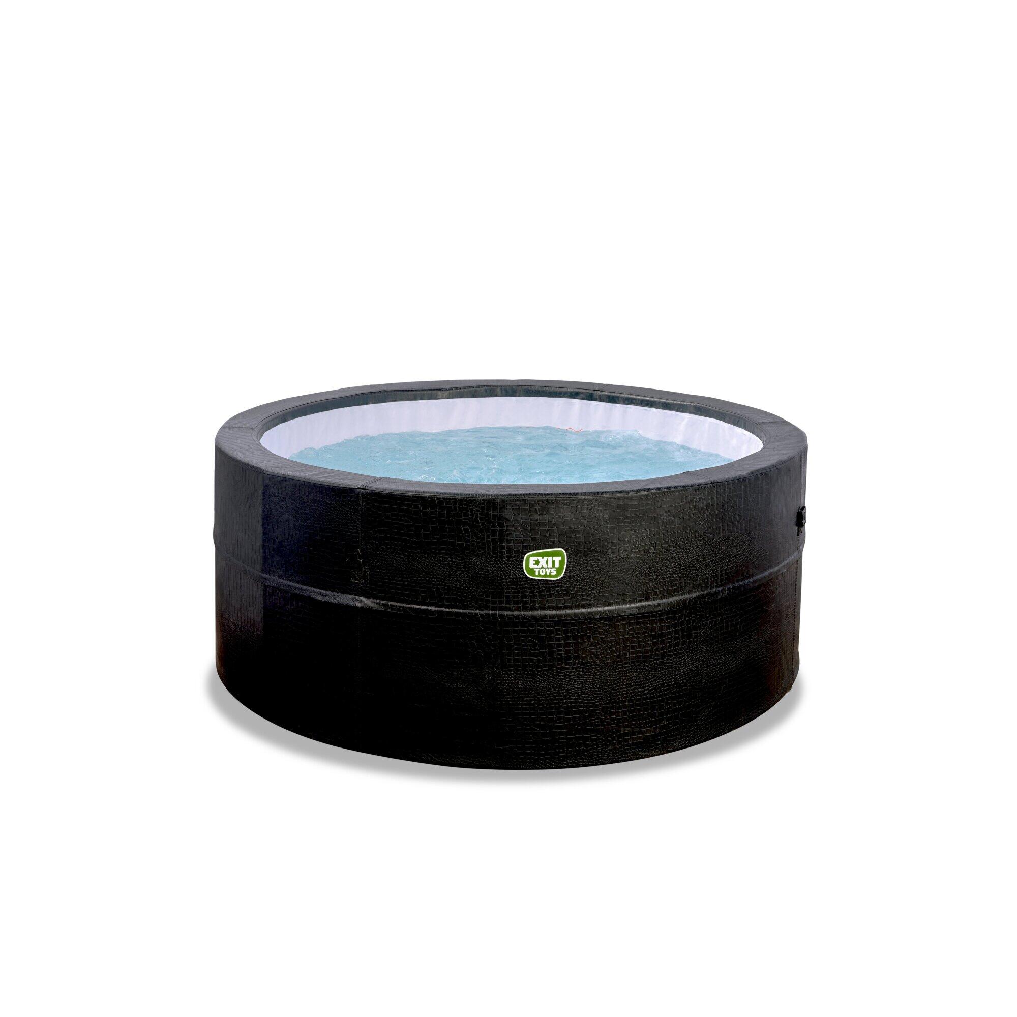EXIT TOYS EXIT Leather Premium spa (4 personen) - zwart