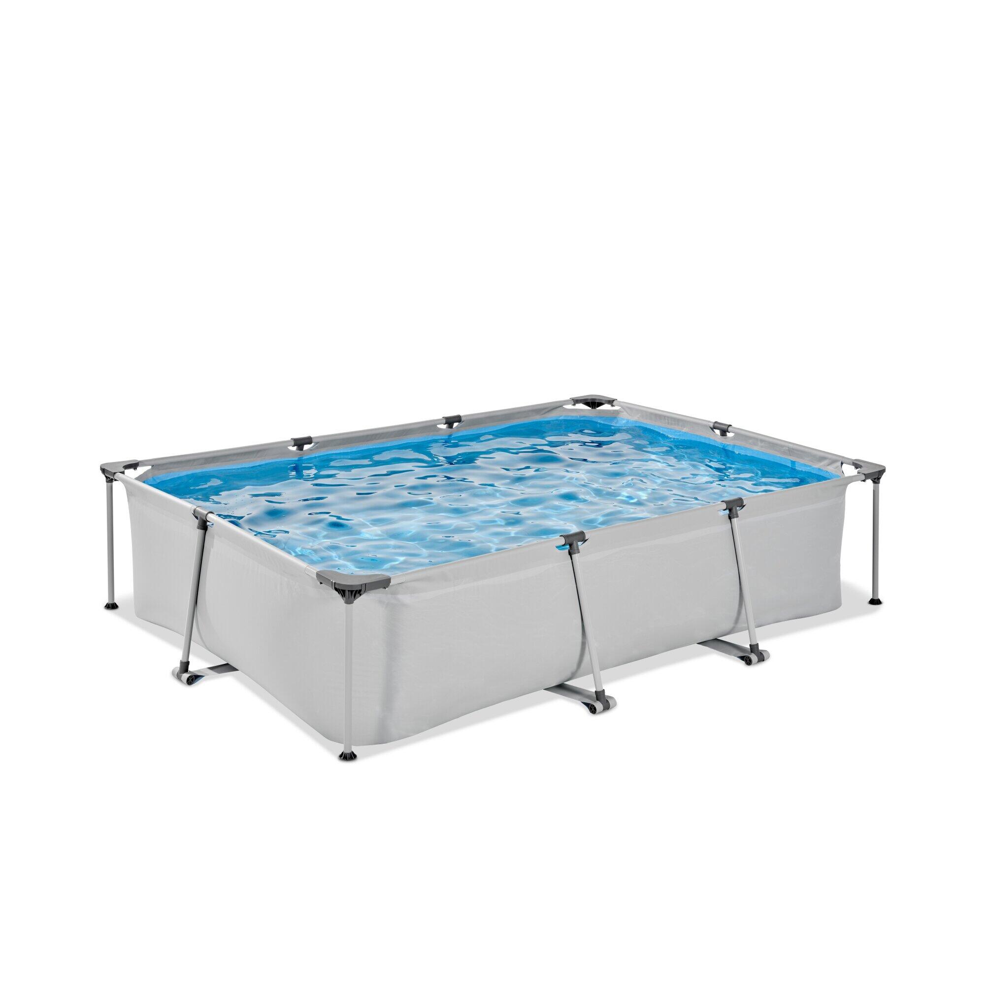 EXIT TOYS Zwembad 300x200x65cm met filterpomp