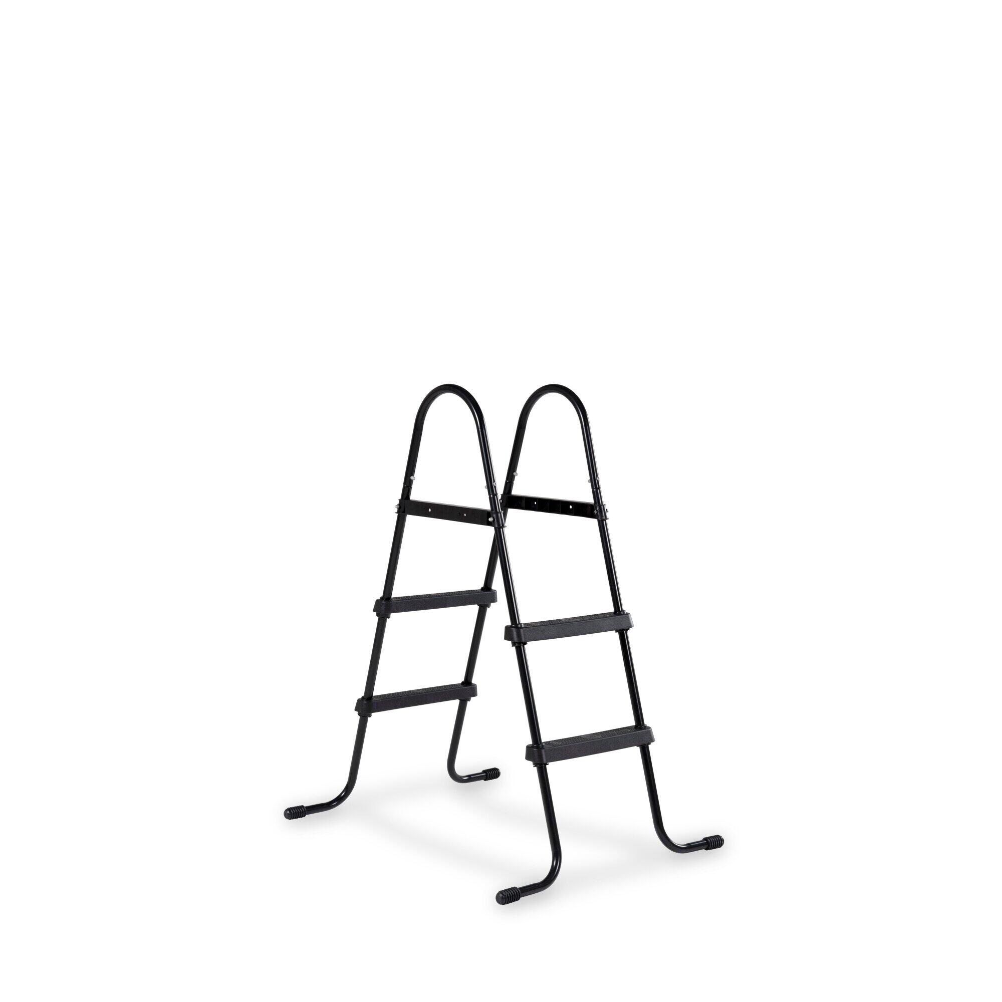 EXIT zwembadtrap voor framehoogte van 60-90cm - zwart 1/2