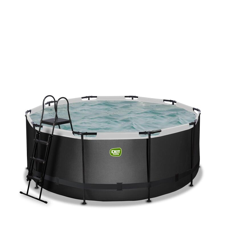 Piscine ø360x122cm avec pompe filtrante à sable