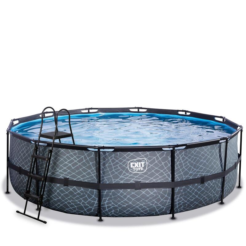 Piscine ø488x122cm avec pompe filtrante