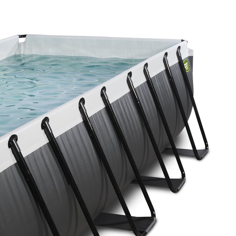 Piscine 400x200x122cm avec pompe filtrante à sable