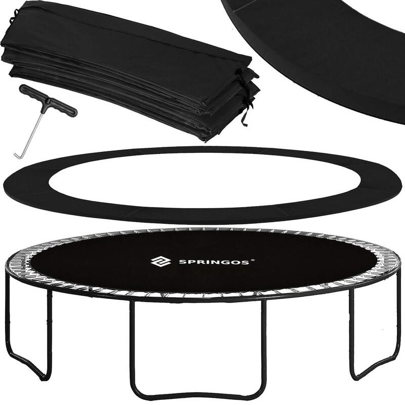 Trampolina ogrodowa z siatką wewnętrzną i ringiem 8 FT 244-252 cm, dla dzieci