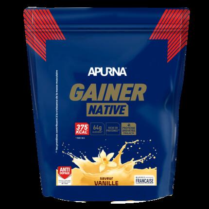 Protéine vanille Apurna Gainer Native Doypack