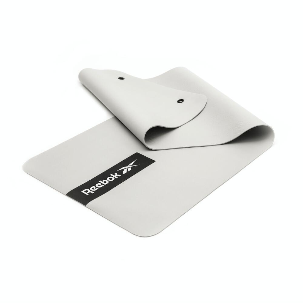 Studio Yoga Training Mat Grey REEBOK Decathlon