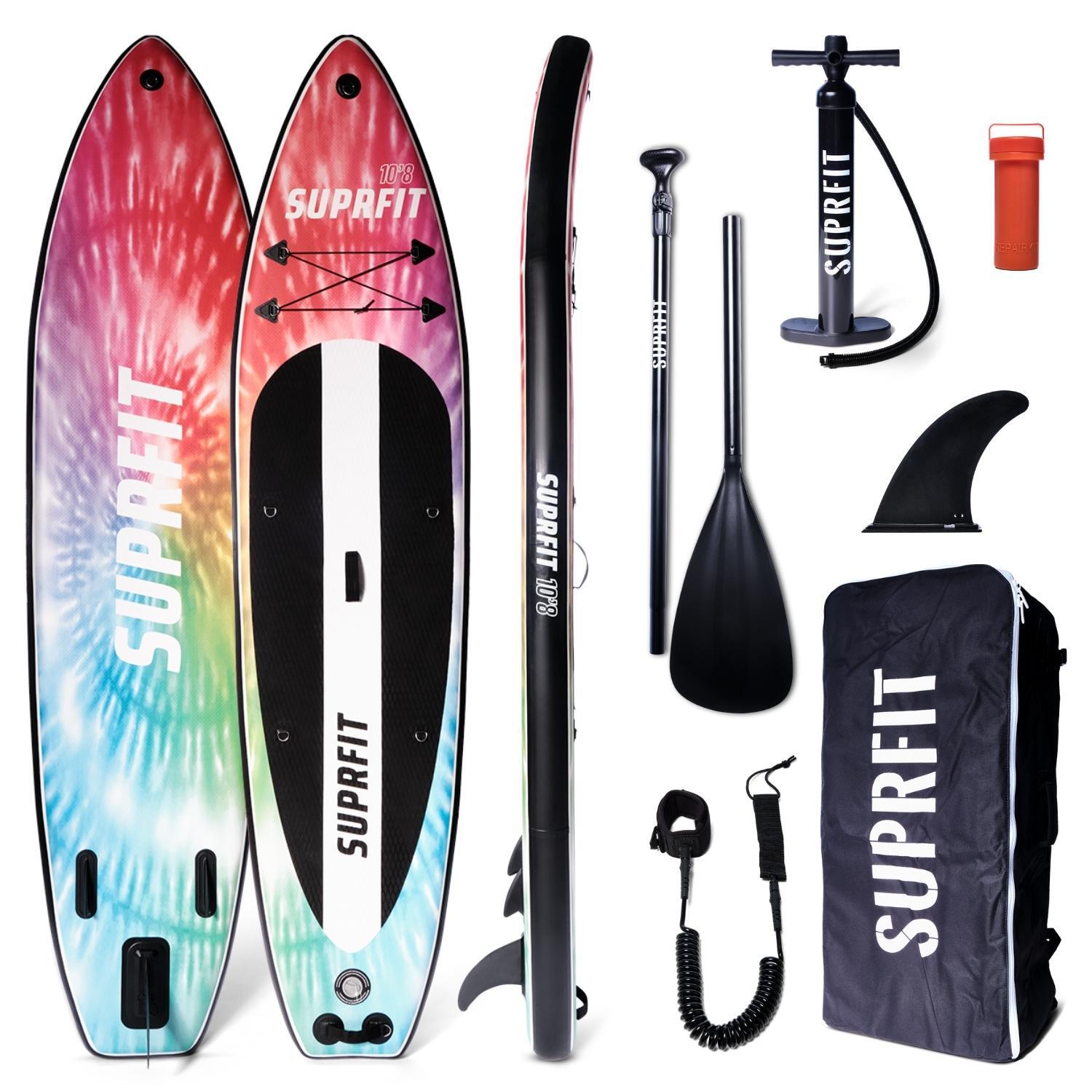 SUPRFIT Opblaasbaar SUP-board - Touring Stand Up Paddle 10'8 Batik