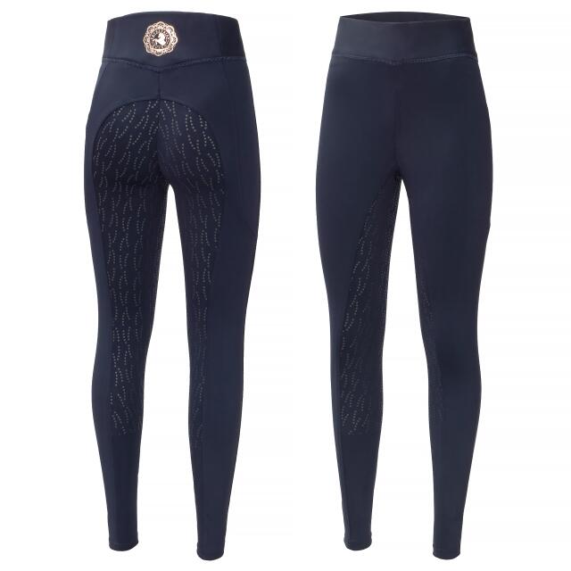 Damen Reitleggings mit Silikonvollbesatz EQUESTRIAN QUEEN Bournemouth 23SS