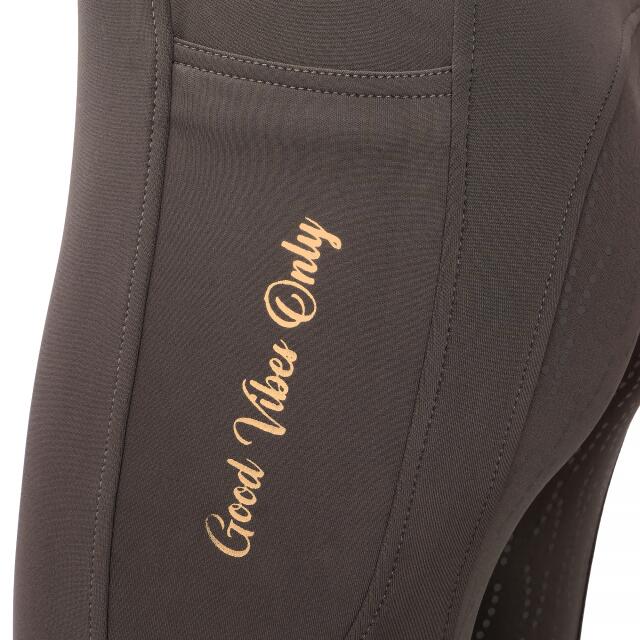 Legginsy jeździeckie damskie Equestrian Queen Bournemouth 23SS oddychające