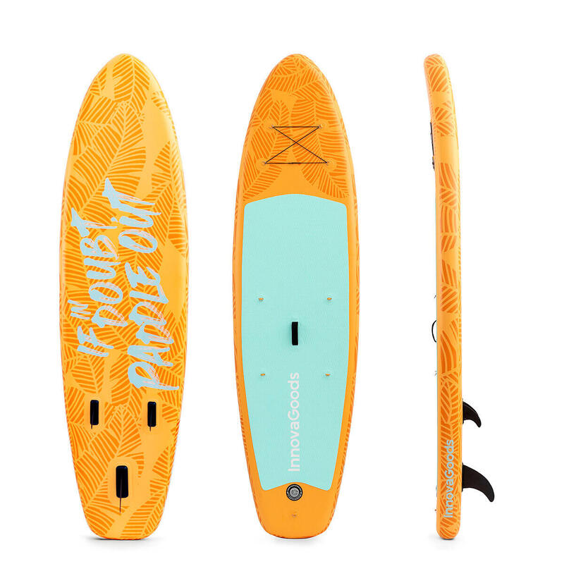 Tabla de Paddle Surf Hinchable 2 en 1 con Asiento InnovaGoods 10'5" 320 cm