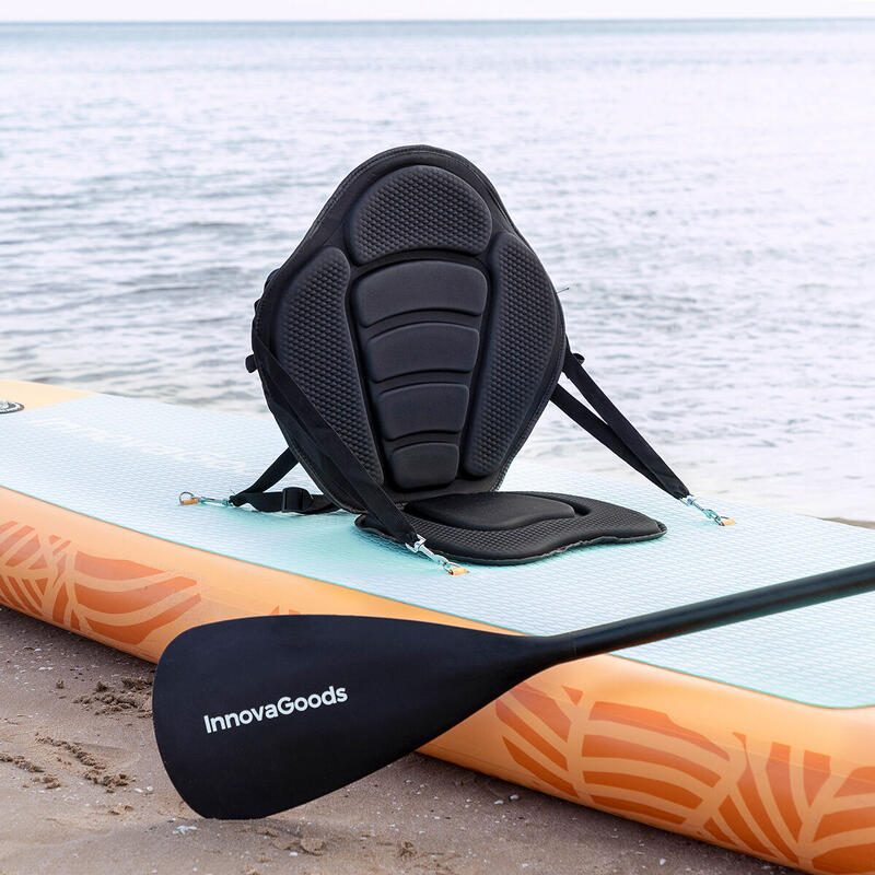 Tabla de Paddle Surf Hinchable 2 en 1 con Asiento InnovaGoods 10'5" 320 cm