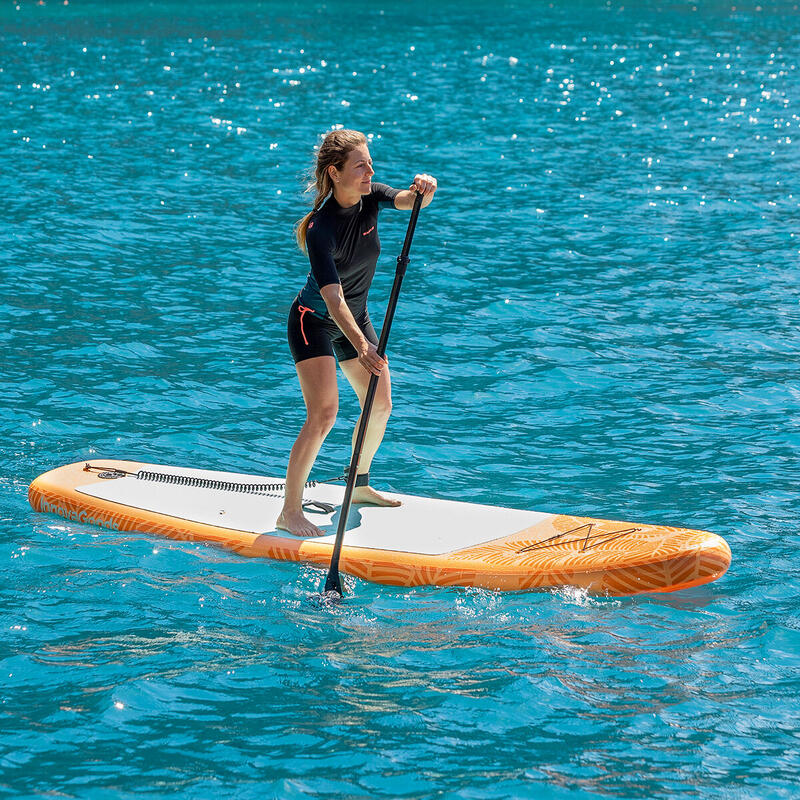 Tabla de Paddle Surf Hinchable 2 en 1 con Asiento InnovaGoods 10'5" 320 cm