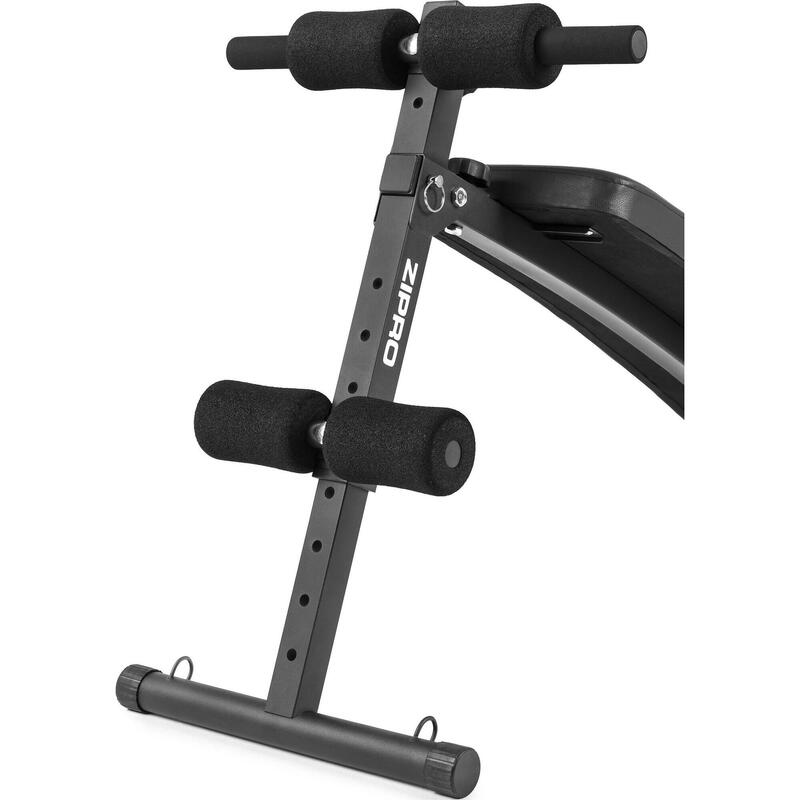 Banco musculación Zipro Slant plegable con extensor musculación