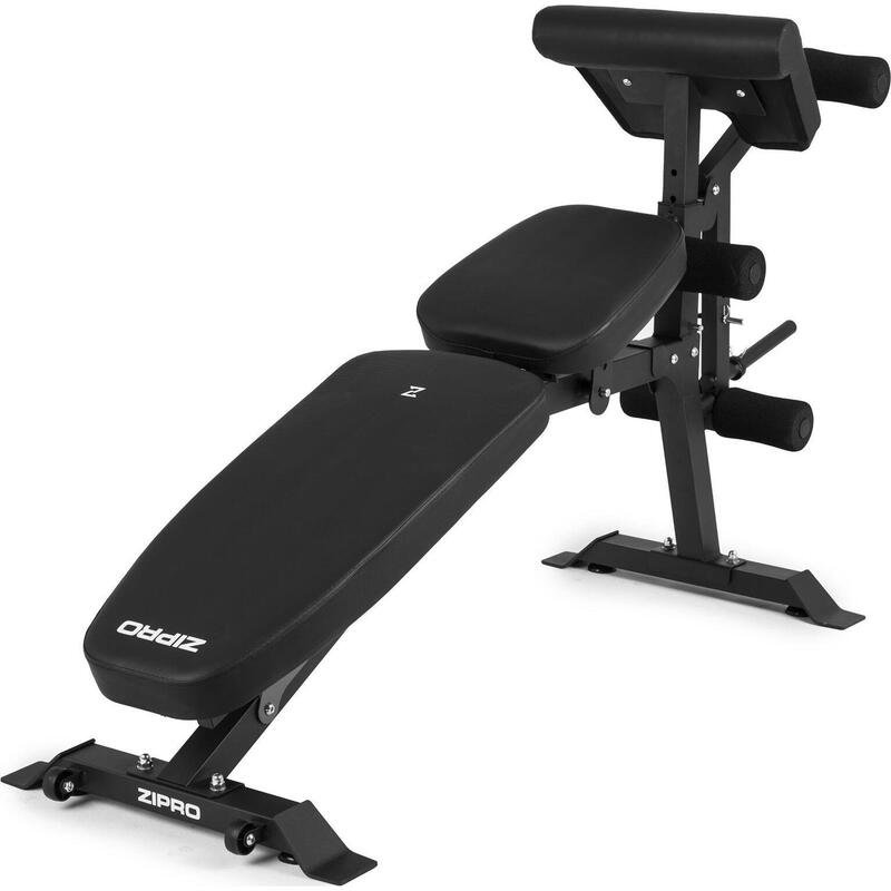 Banc de musculation Zipro Superset inclinable déclinable avec support de barre