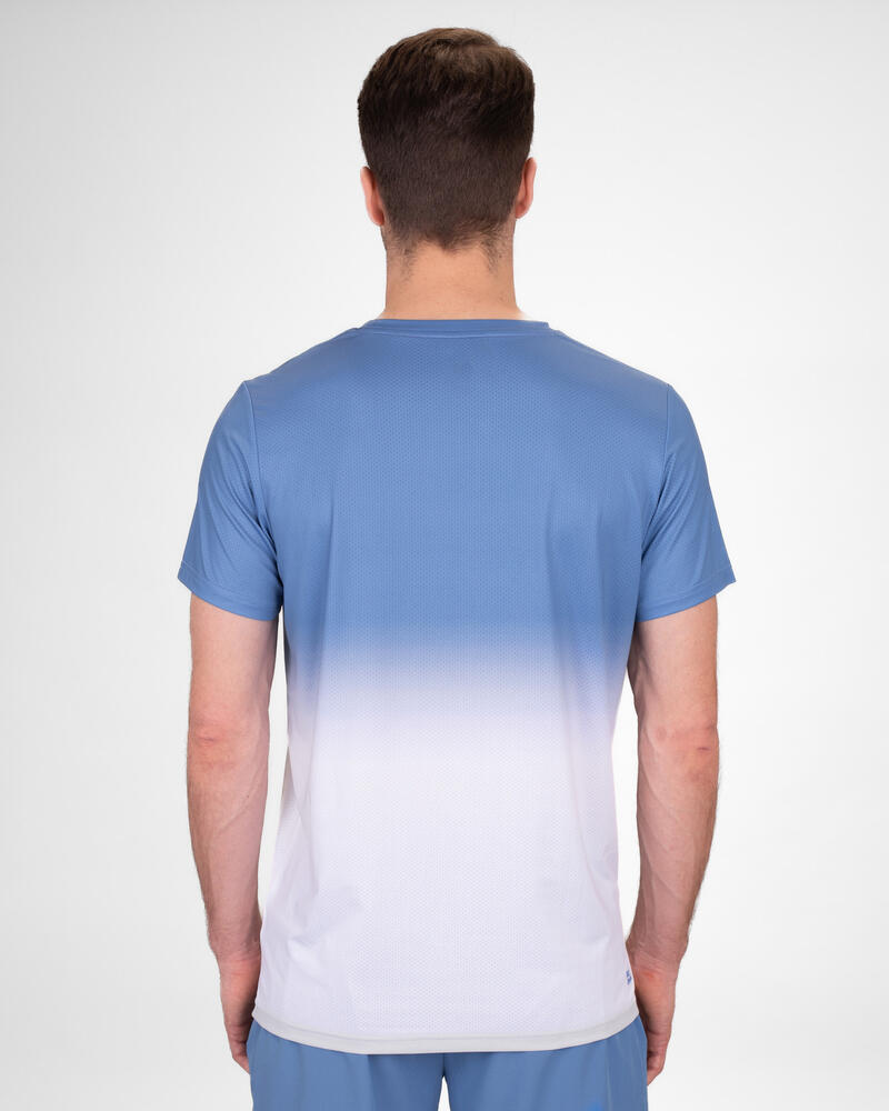 Camiseta Bidi Badu Crew Gradiant Azul Blanco 2/5