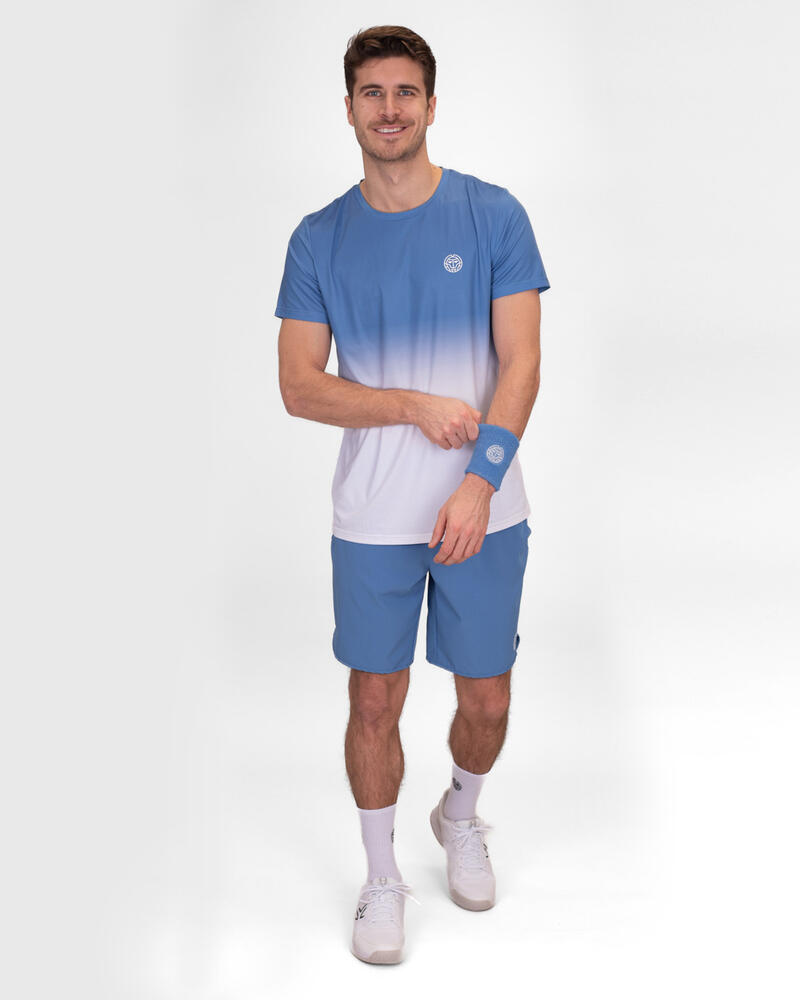 Camiseta Bidi Badu Crew Gradiant Azul Blanco 3/5