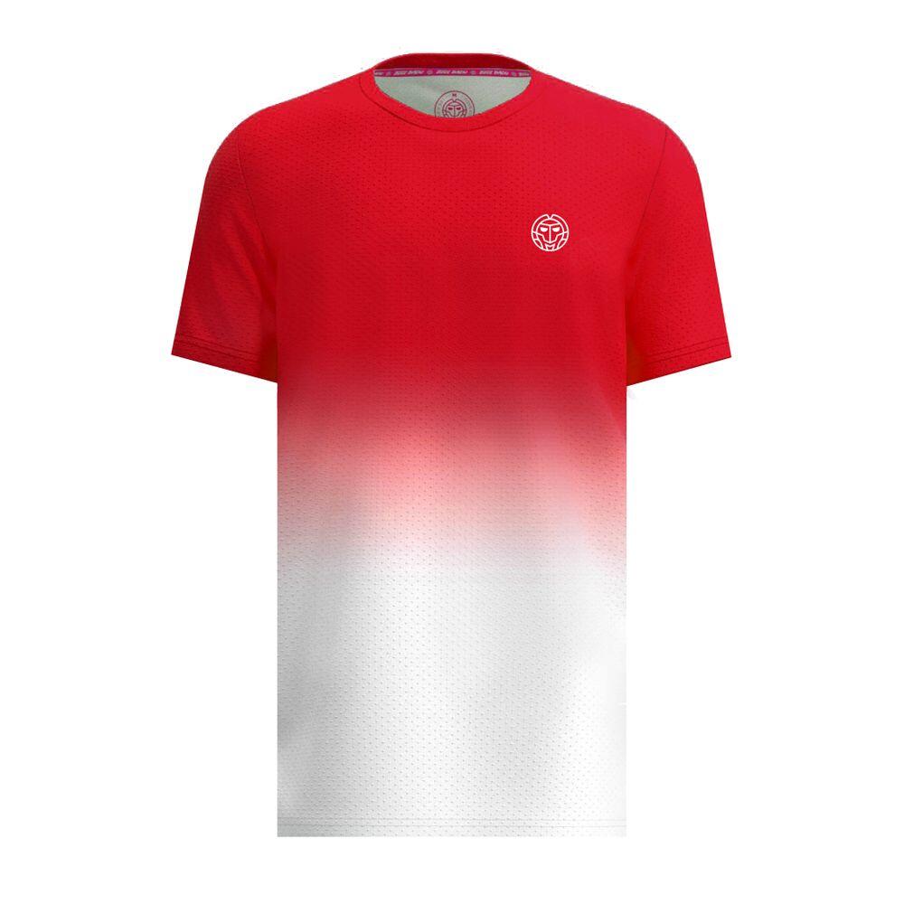 Camiseta Bidi Badu Crew Gradiant Rojo Blanco Junior 4/5