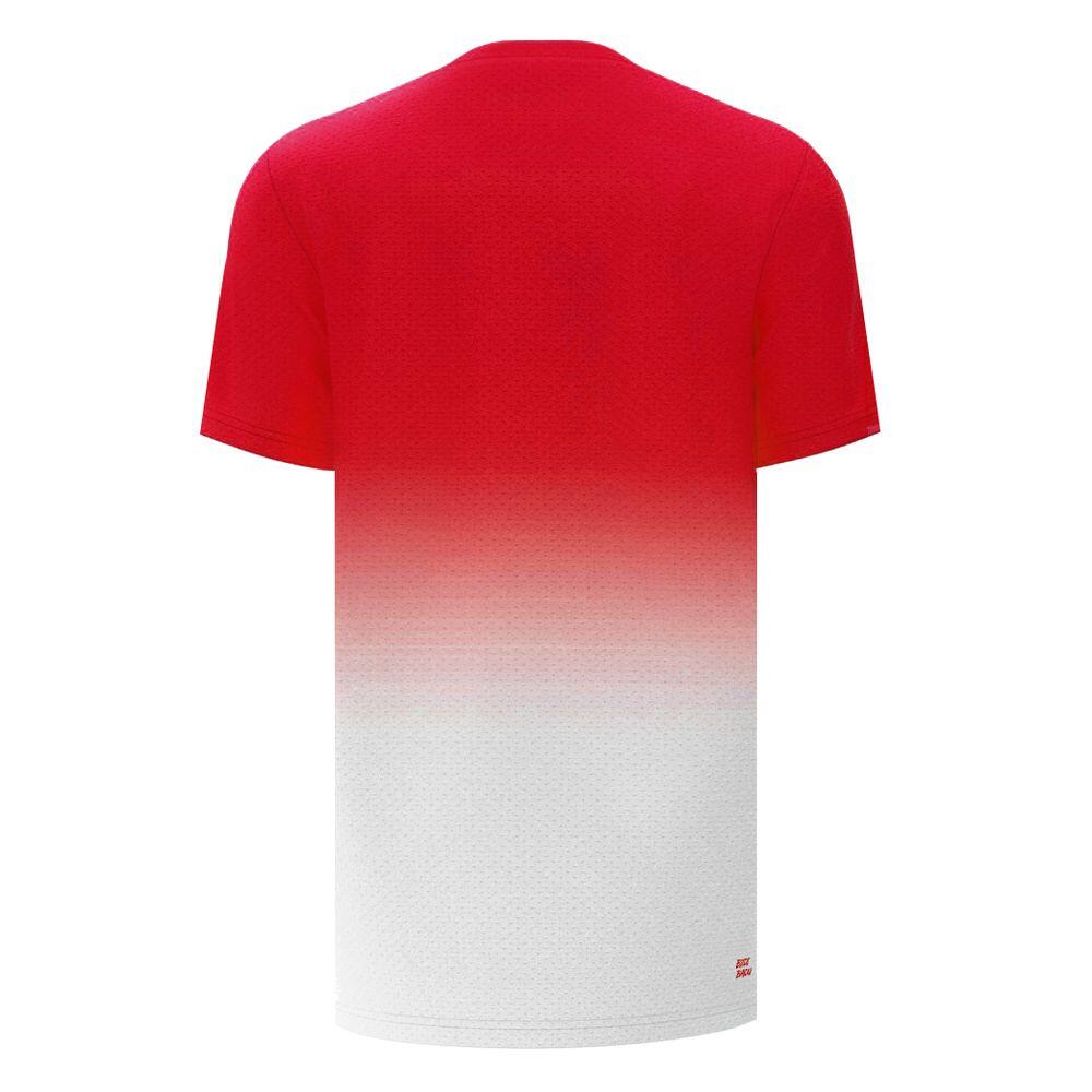 Camiseta Bidi Badu Crew Gradiant Rojo Blanco Junior 5/5